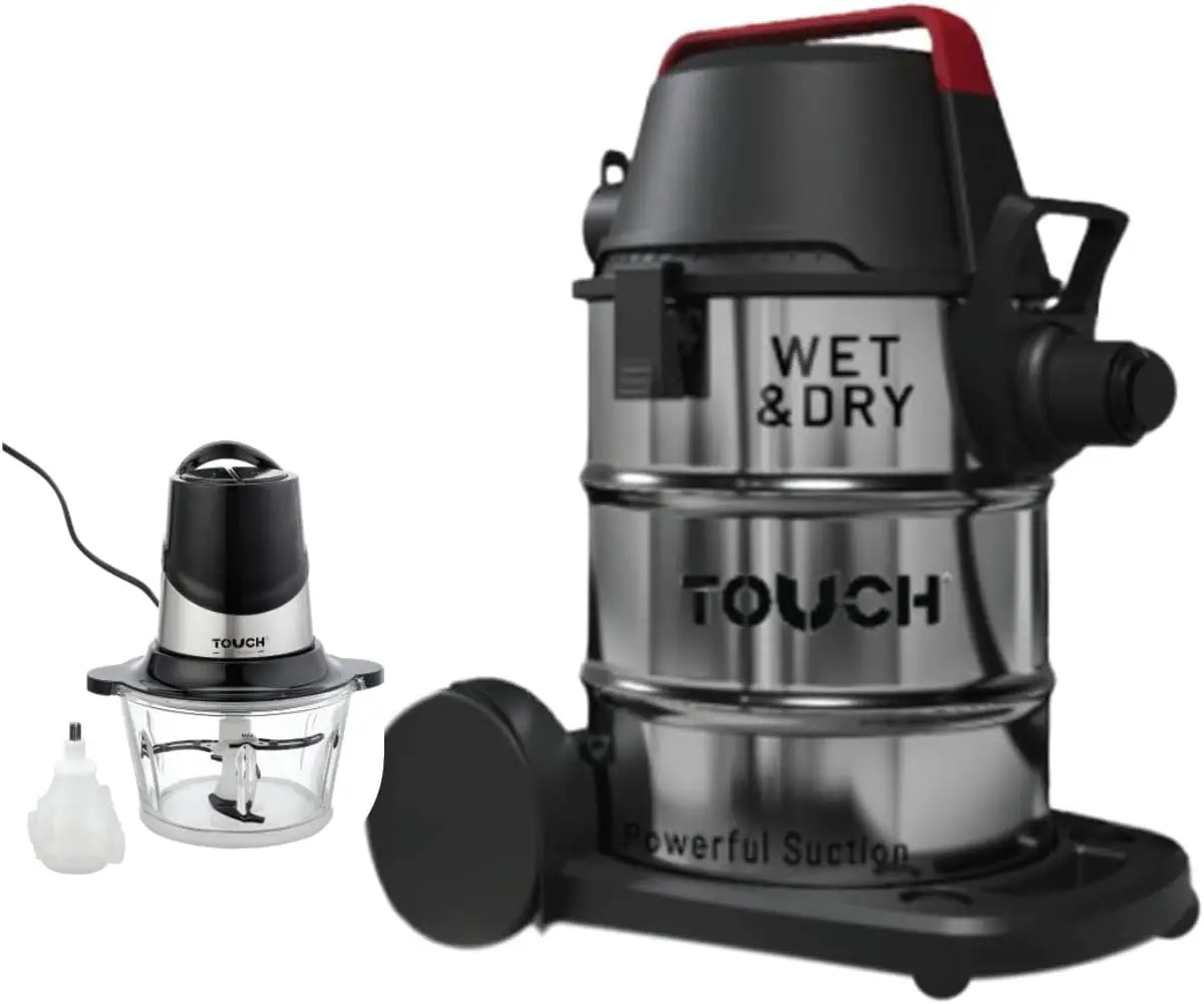 40808 Turbine Plus Vacuum Cleaner + Free Glass Food Chopper