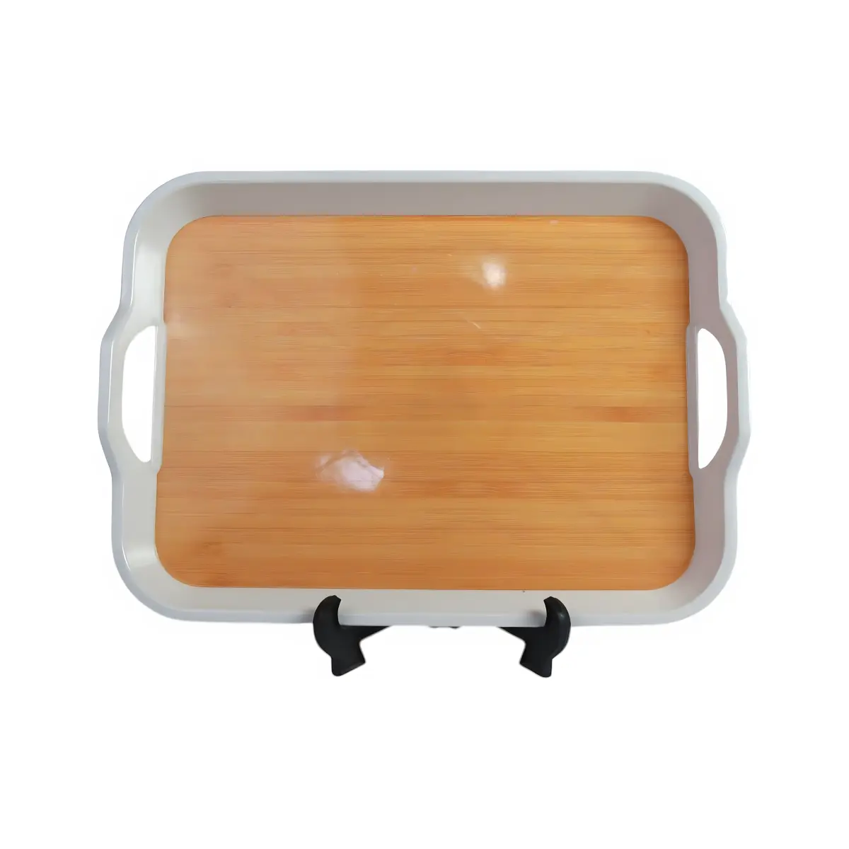 AHI 49-21 Small hotel-quality wooden melamine tray