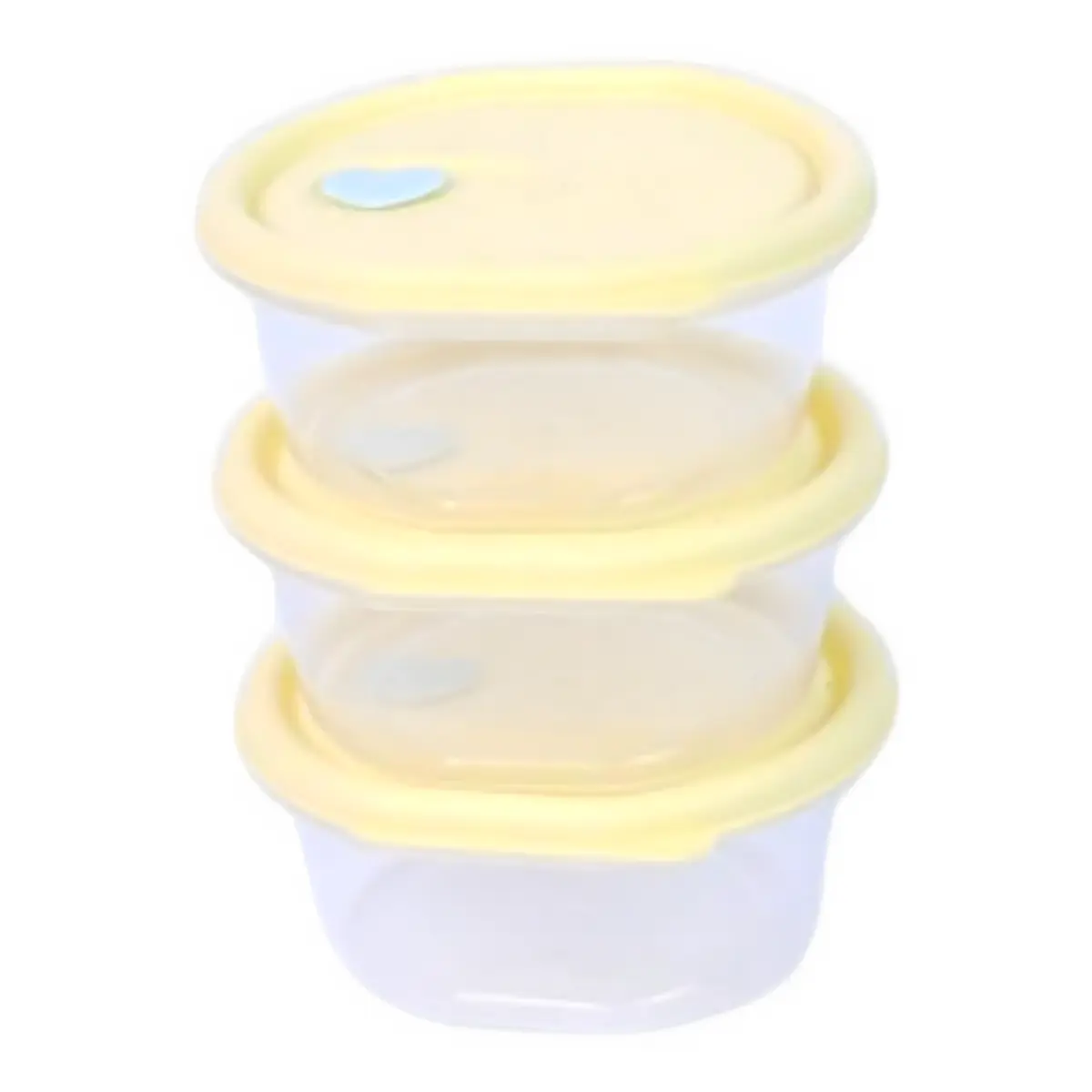 AHI 2-68 3-piece Round Refrigerator Container Set