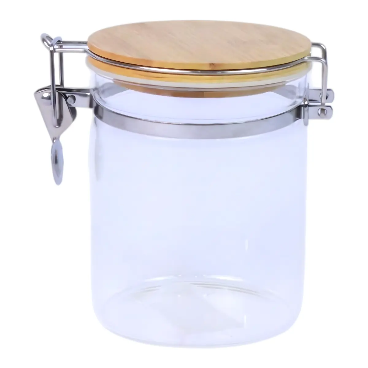 AHI 1-12 Glass Jar with Wooden Lid and Clip
