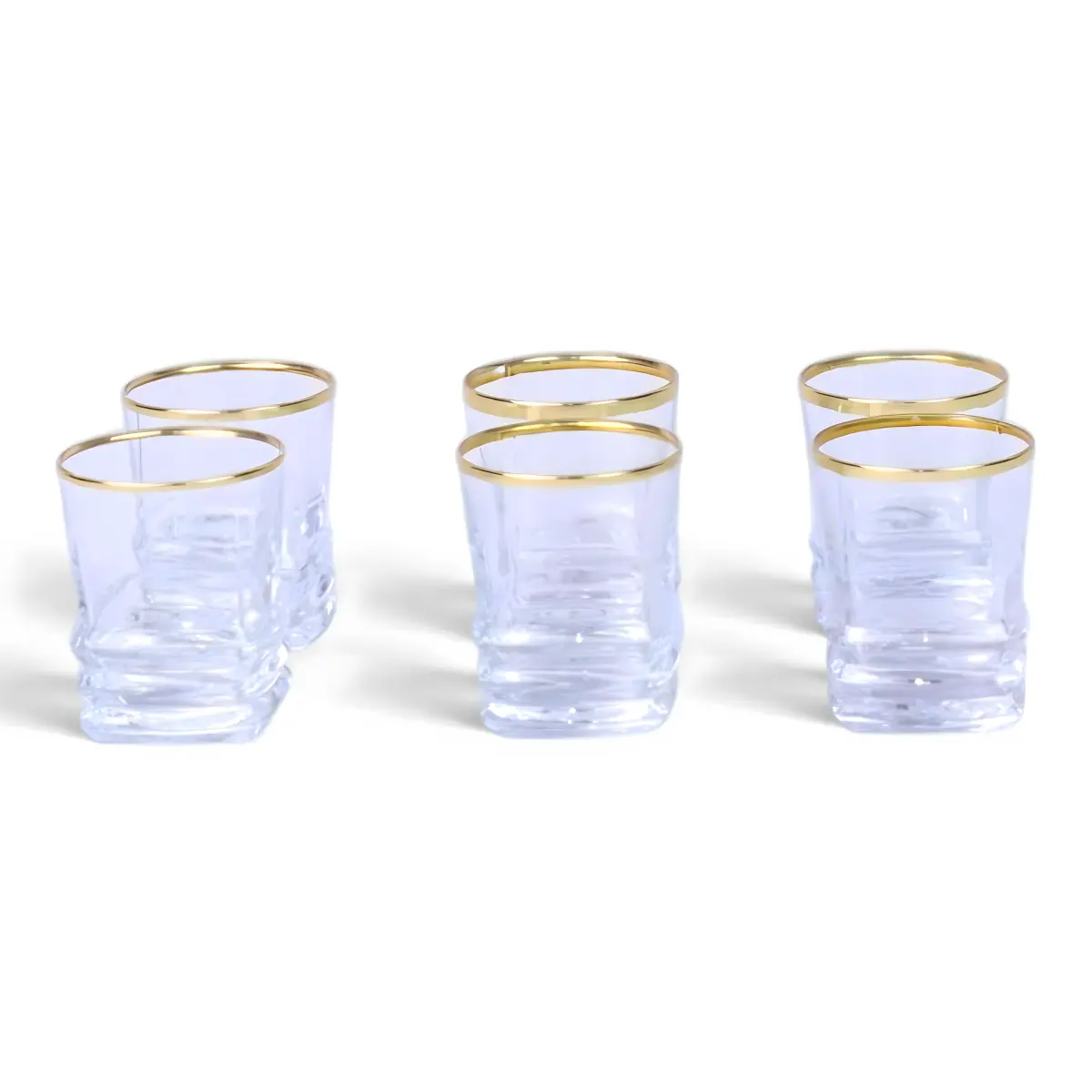 Gold-rimmed Elegance Coffee Set
