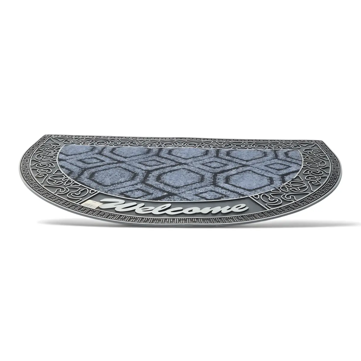 AHI 30-23 Semi-Circular Leather Mat * Checkered Carpet