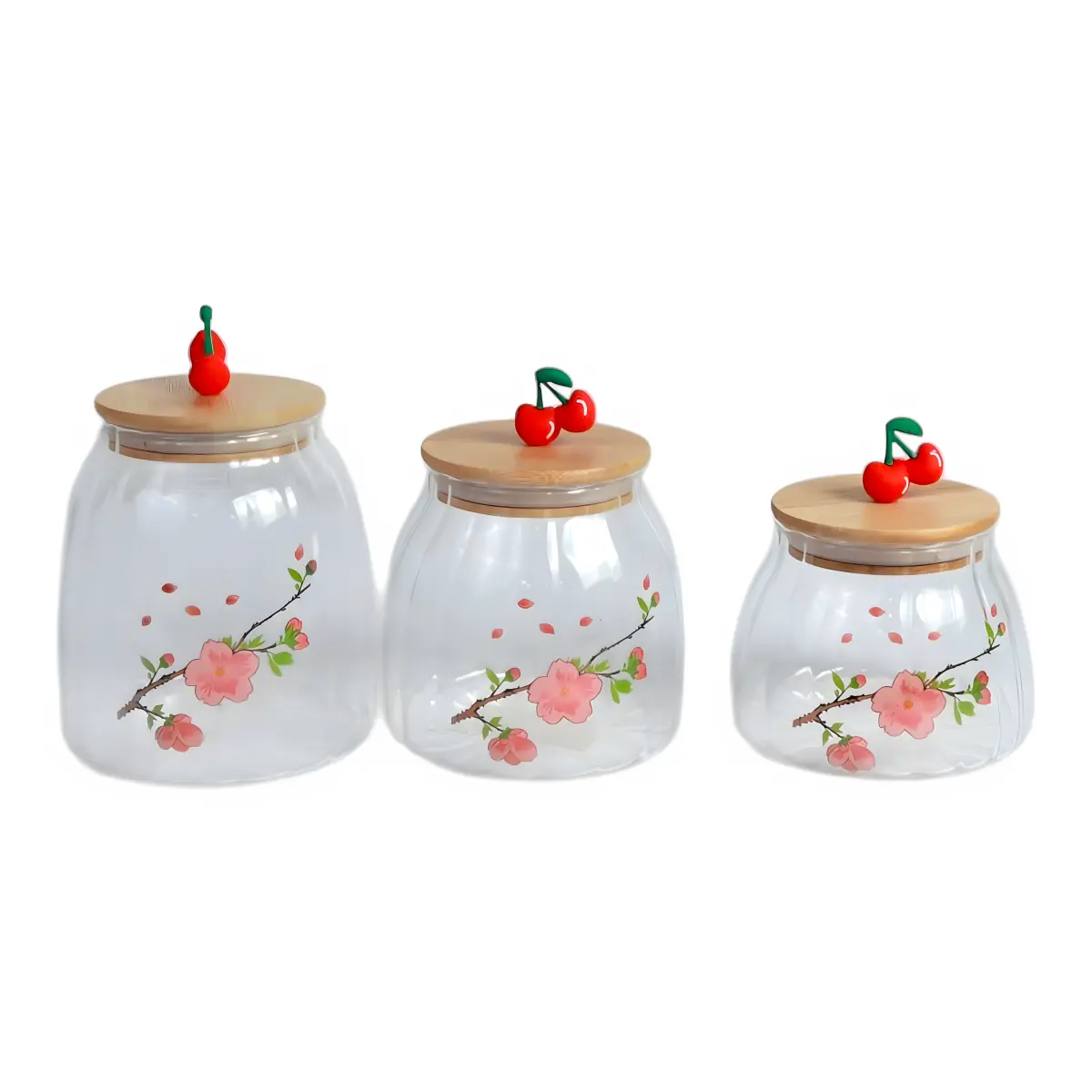 AHI 1-50 3-Piece Glass Spice Set