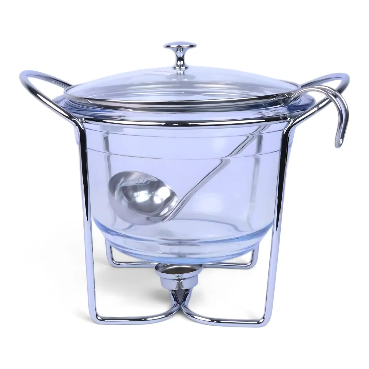 XZ160 4-Liter Heat-Resistant Glass Soup Tureen