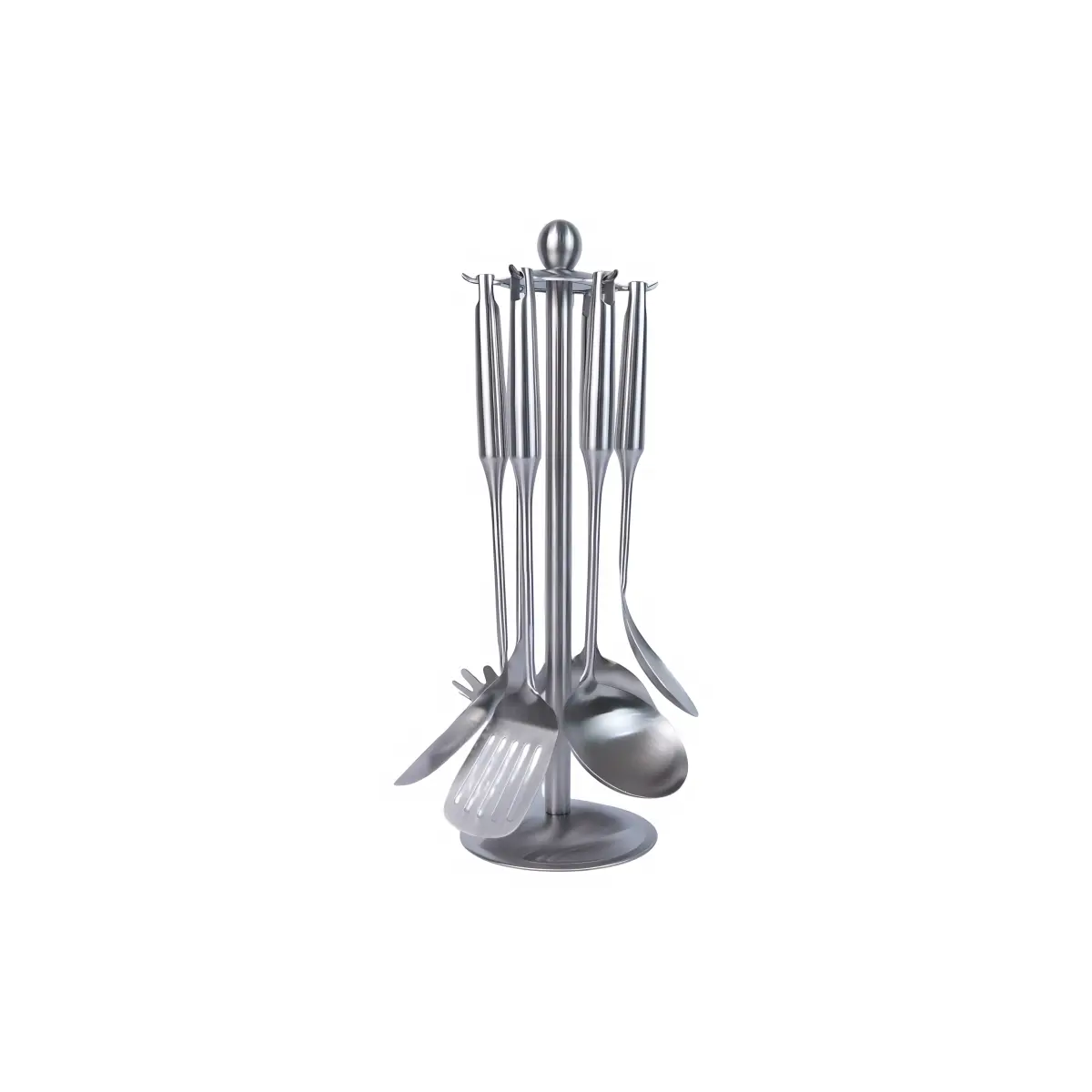AHI 67-3 Steel Serving Set with Puffed 7 Q