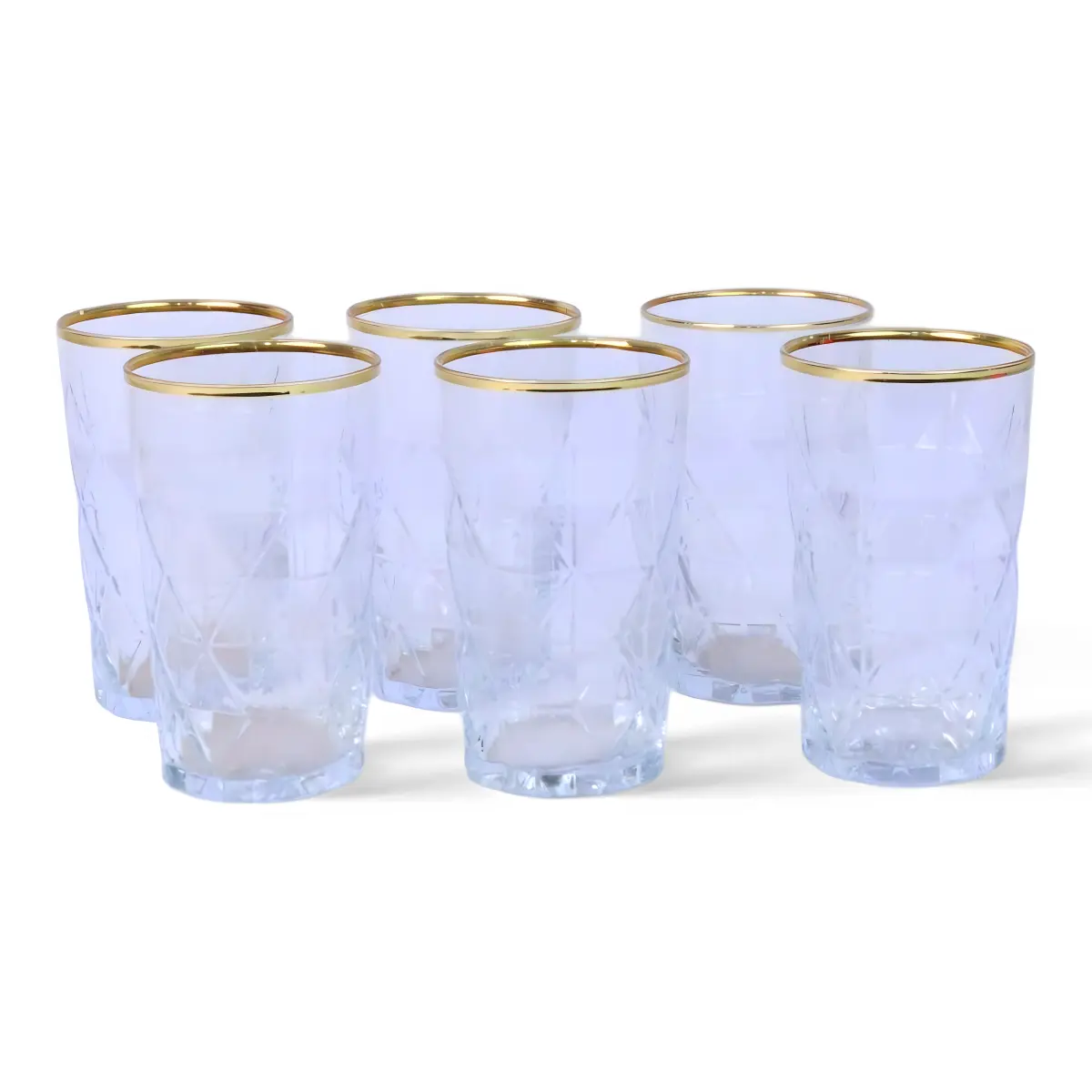 377 Gold-rimmed tumbler