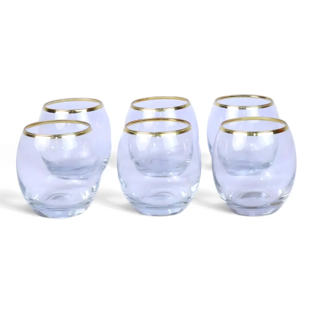 Gold-rimmed Imperial Tea Glass