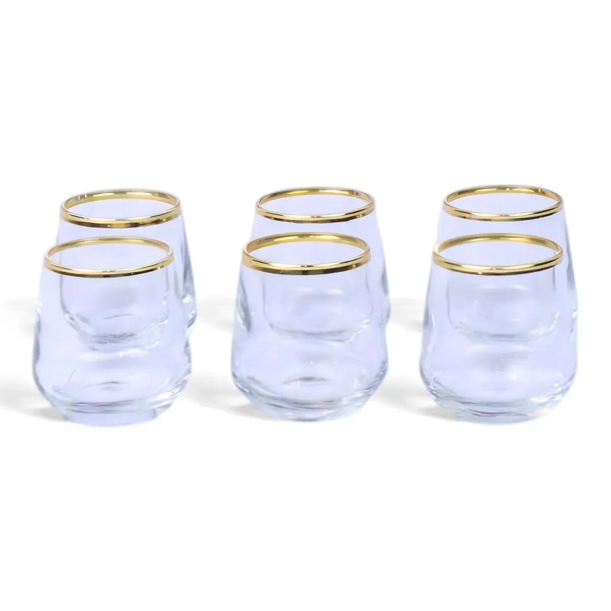 Gold-rimmed Lala 304 Coffee Set