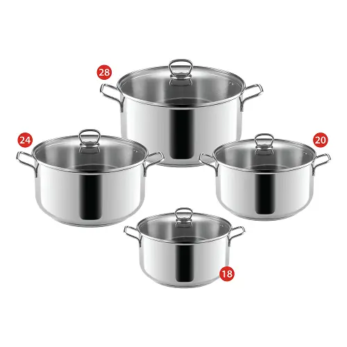 Zahran Special Set Stainless Steel (18-20-24-28)