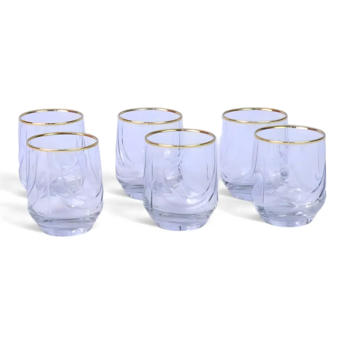 Elite Tea Set (Gold-rimmed, Set of 6)