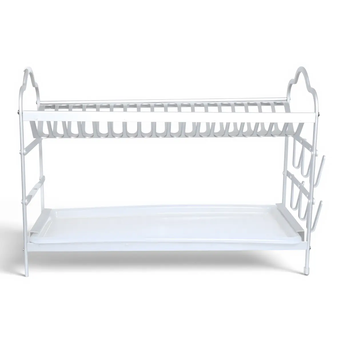 AHI 65-4 Aluminum 2-Tier Serving Dish