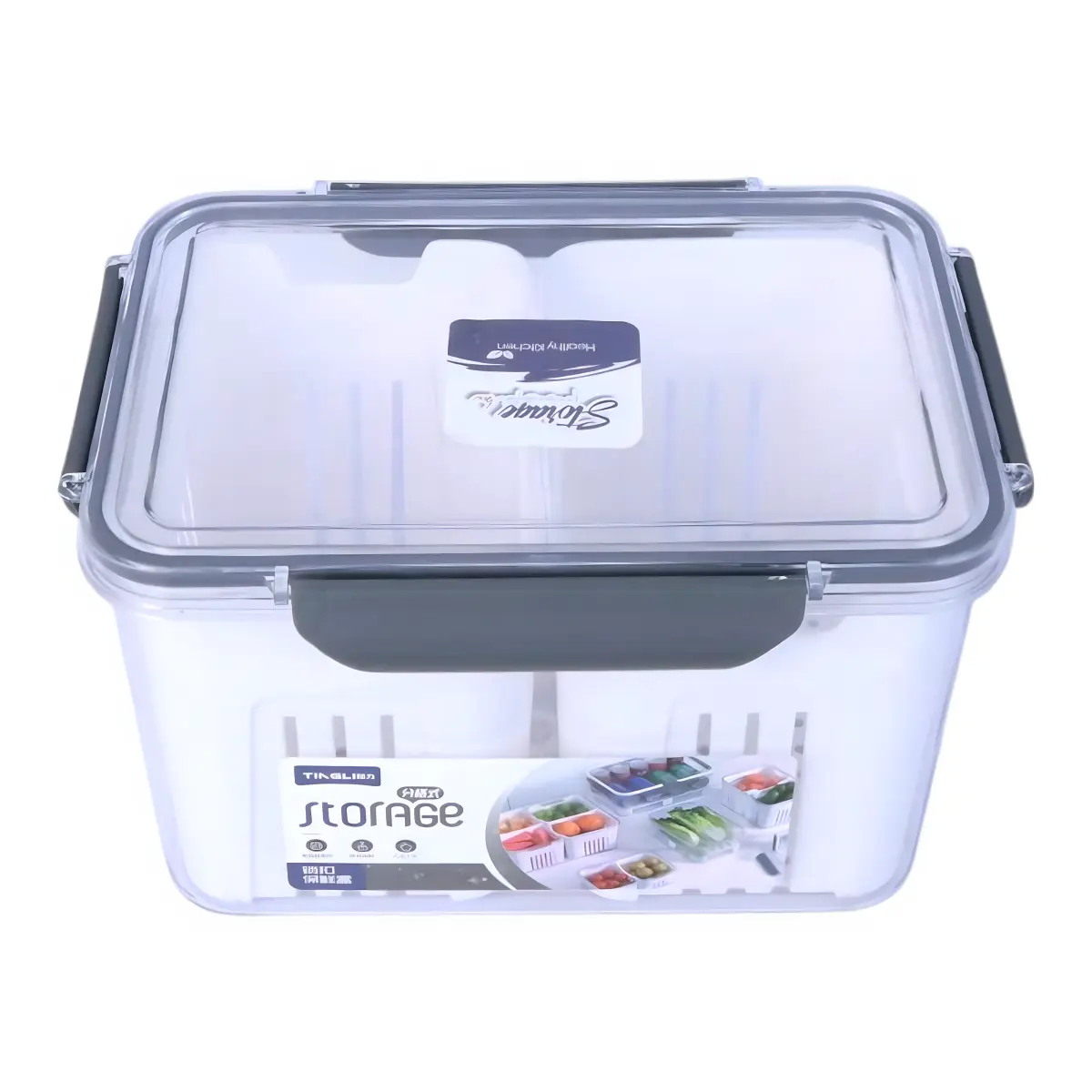 AHI 2-5 Rectangular Acrylic Refrigerator Tray