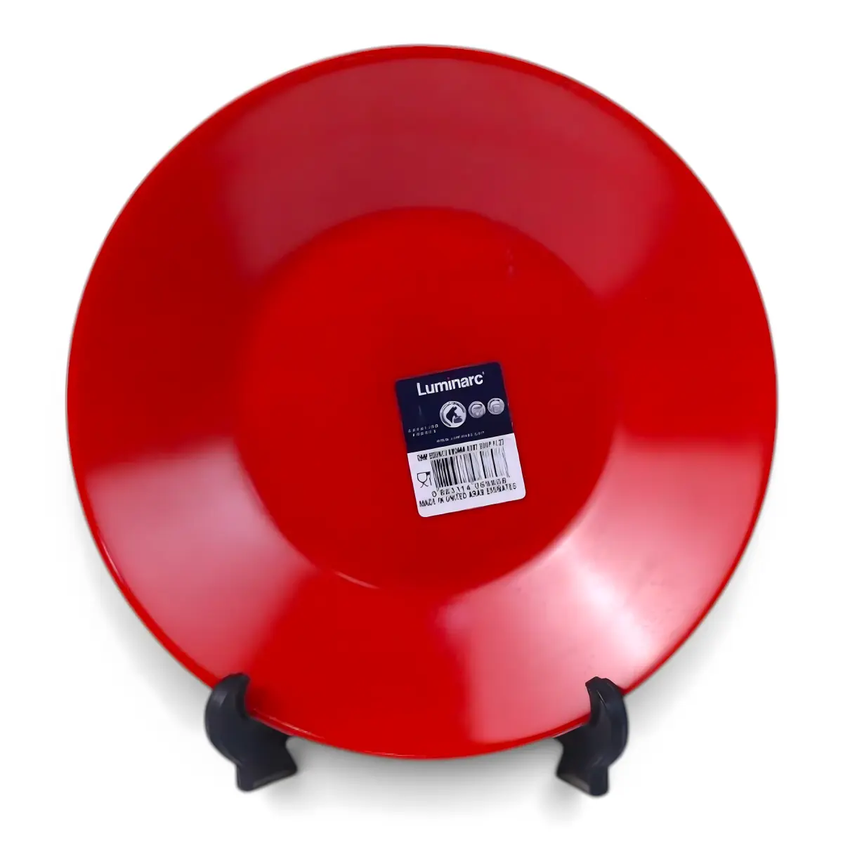 1318 Red Luminarc deep plate