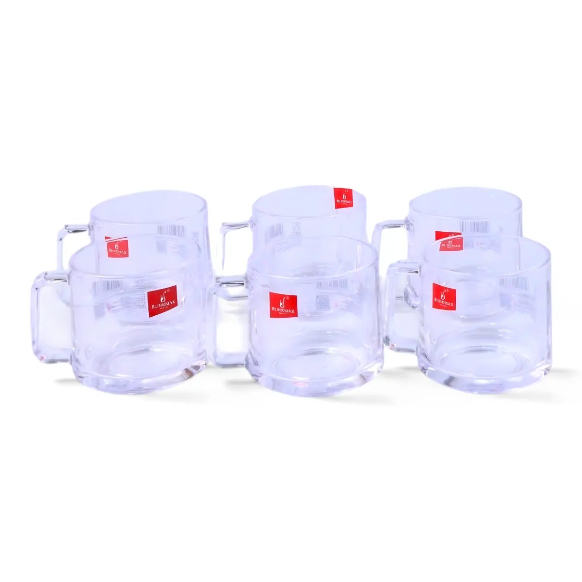 KTZB 157 Glass Mugs (Set of 6)
