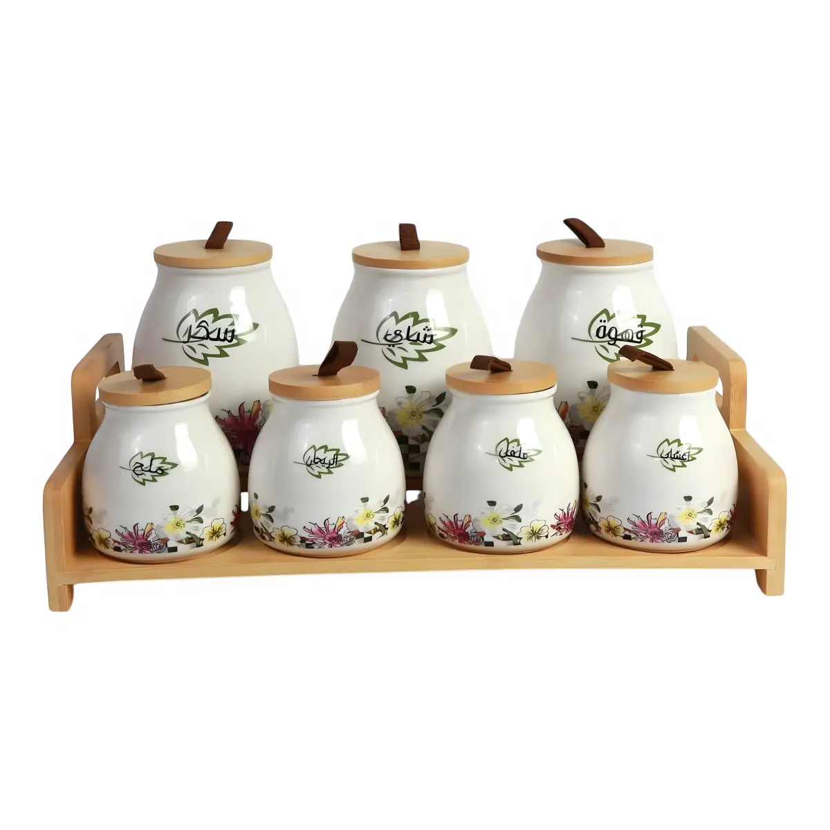 AHI 72-15 Porcelain Spice Set (7 pieces)