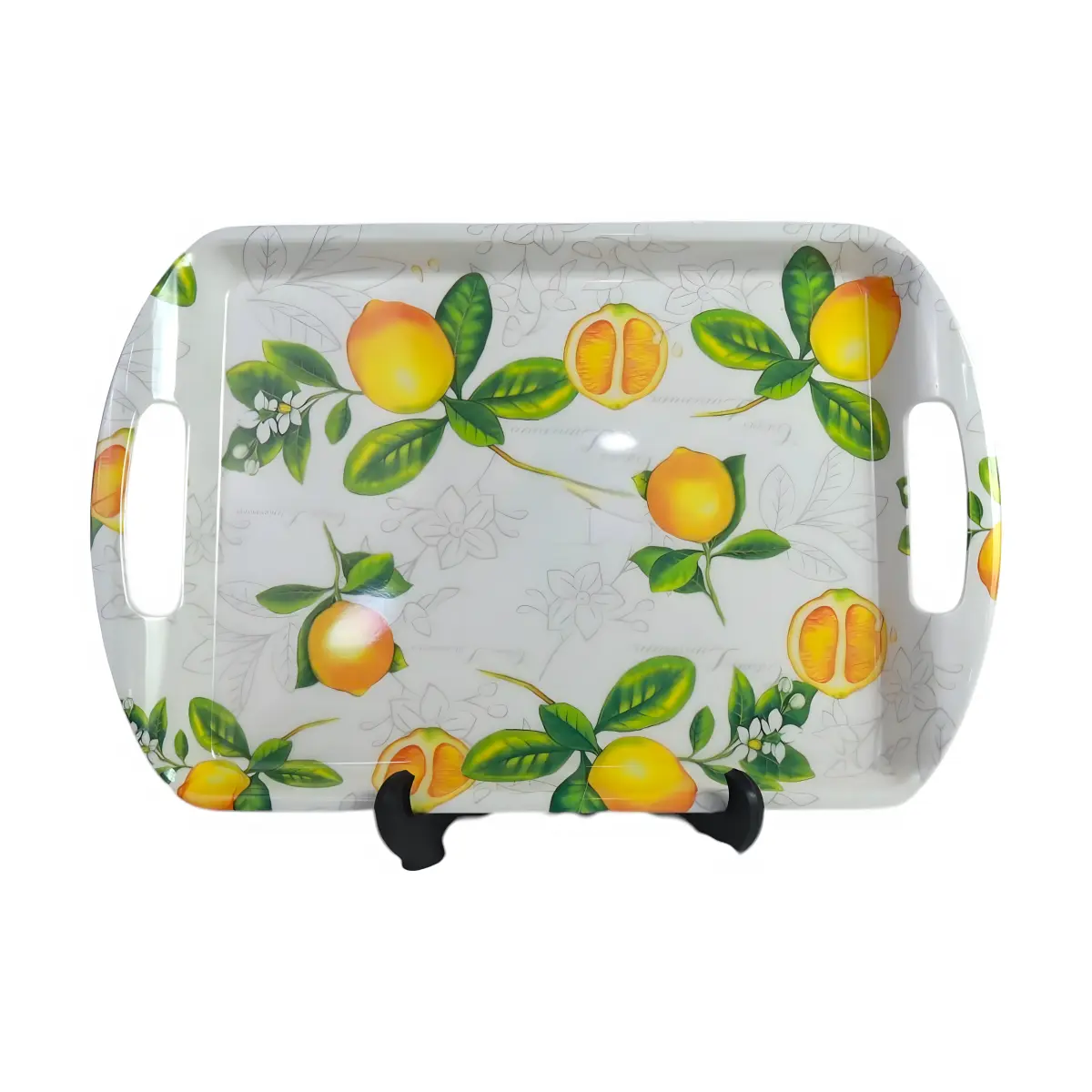 AHI 49-29 Large open-handled melamine tray