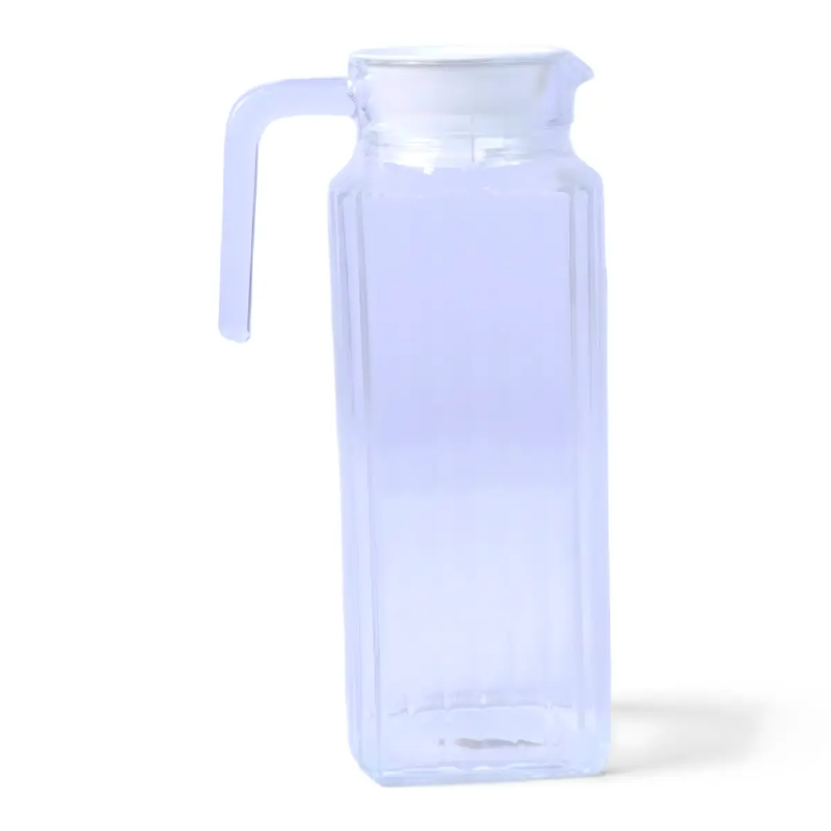 Luminarc pitcher, 1.3 liters (striped/patterned)