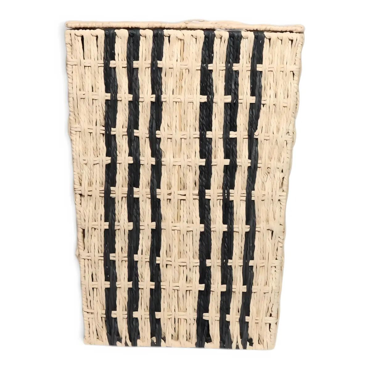 AHI 51-9 Small Bamboo Square Laundry Basket