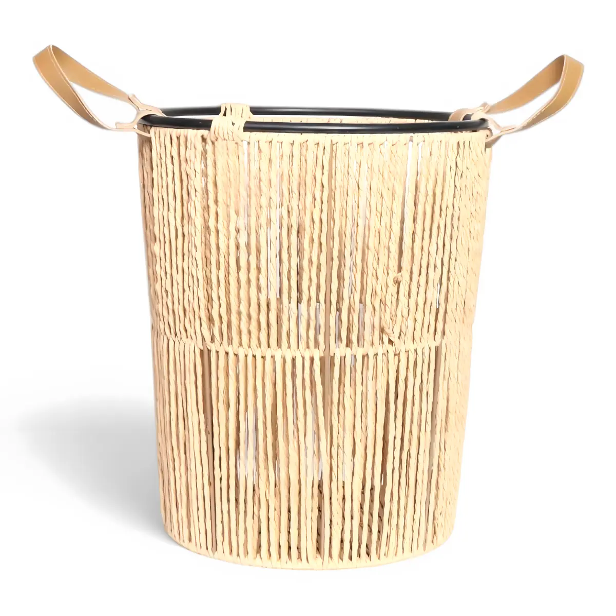AHI 51-1-2 Medium Bamboo Laundry Basket