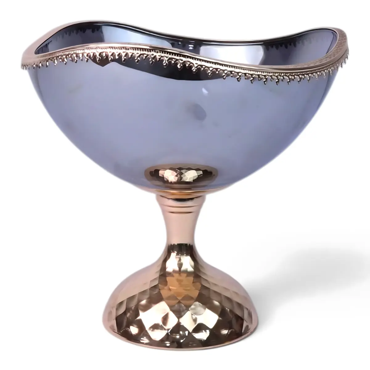 13/61 Glass Dish with Rim