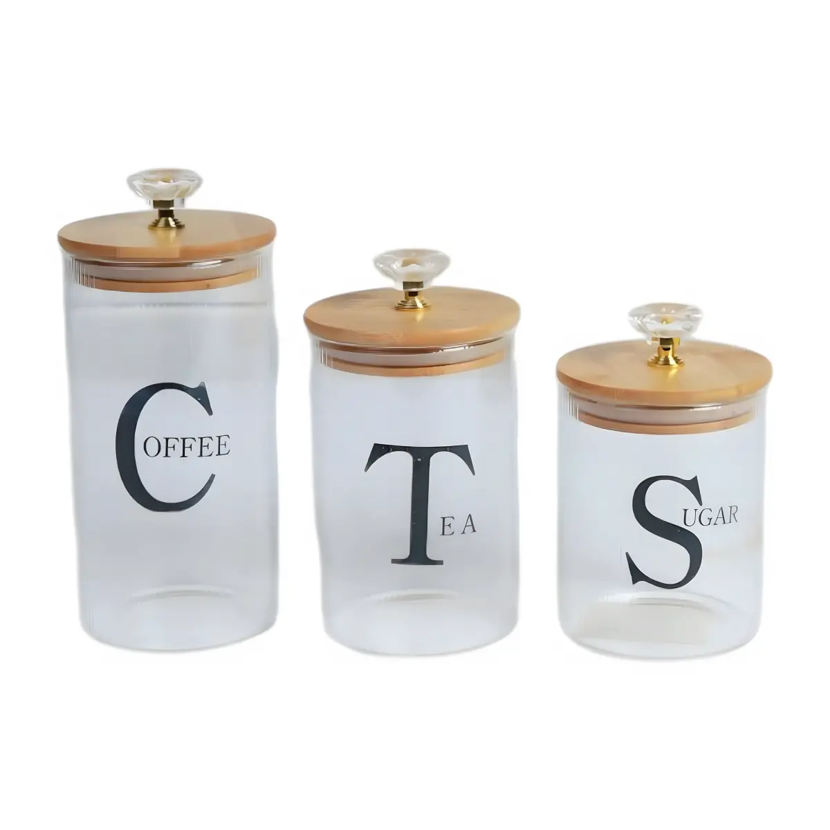 AHI 41-13 Glass Spice Set (3 pieces)