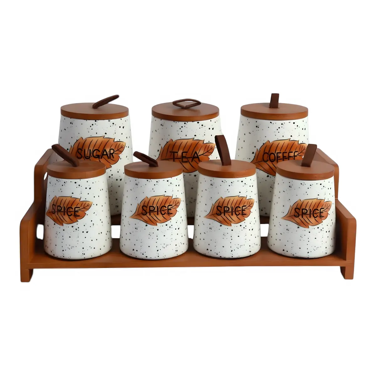 AHI 72-1 Porcelain Spice Set (7 pieces)