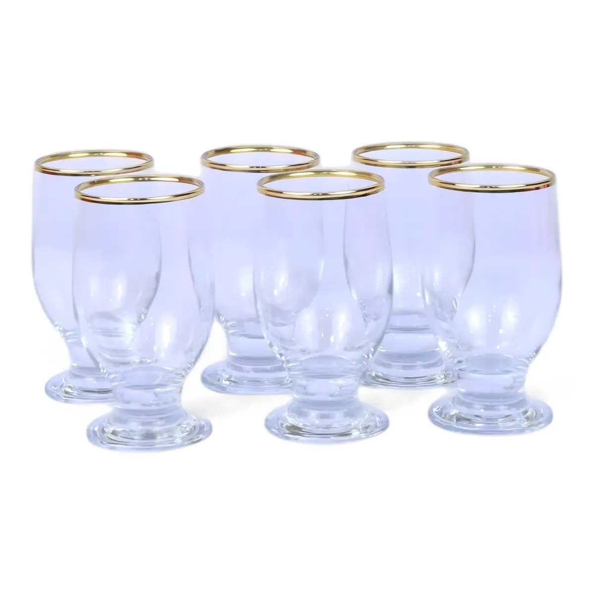 Gold-rimmed Rina 20 Glass