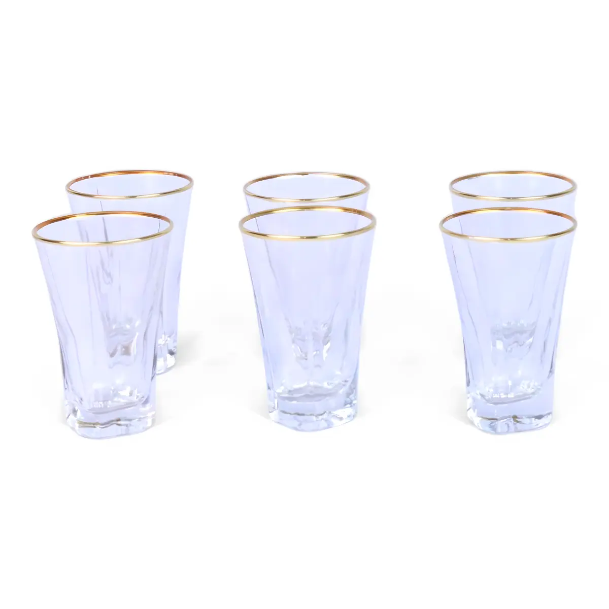 Gold-rimmed Trova Coffee Set