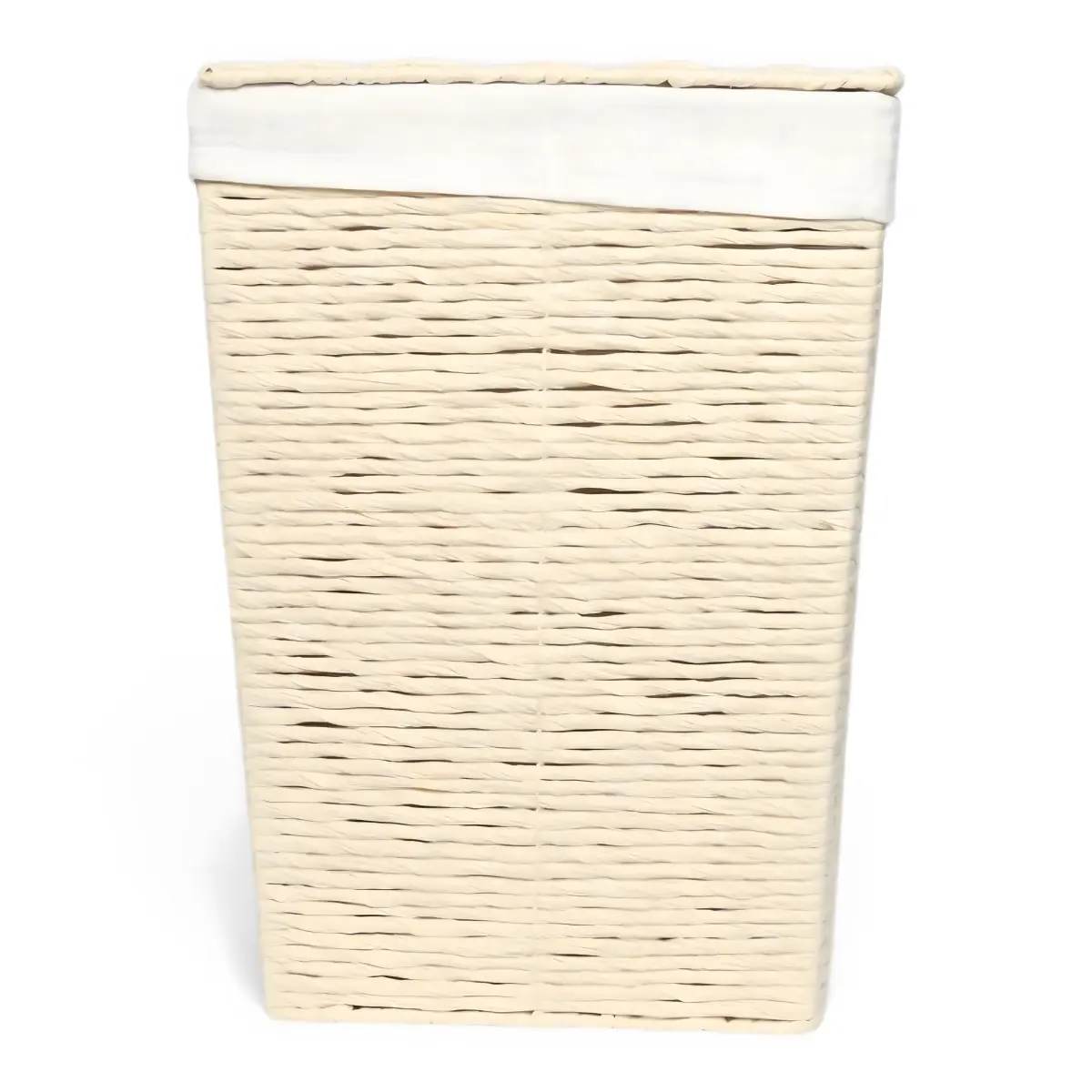 AHI 51-8-1 Small Bamboo Square Laundry Basket