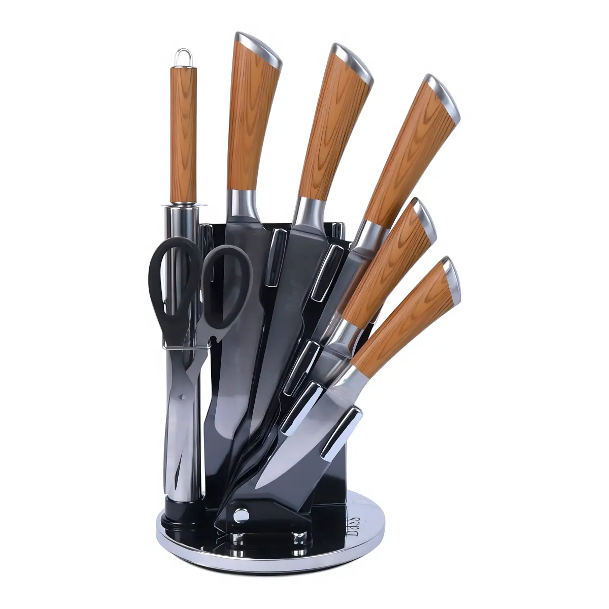 AHI 44-1 Wooden Knife Set (8 pieces)