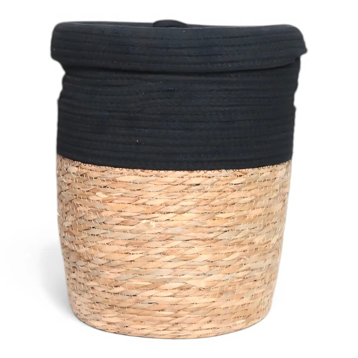 AHI 51-21-1 Small Bamboo Round Laundry Basket